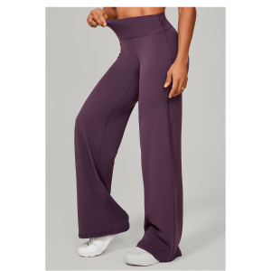 Autumn Sand Pilates Straight Yoga Pants All Match Loose Wide Leg Pants
