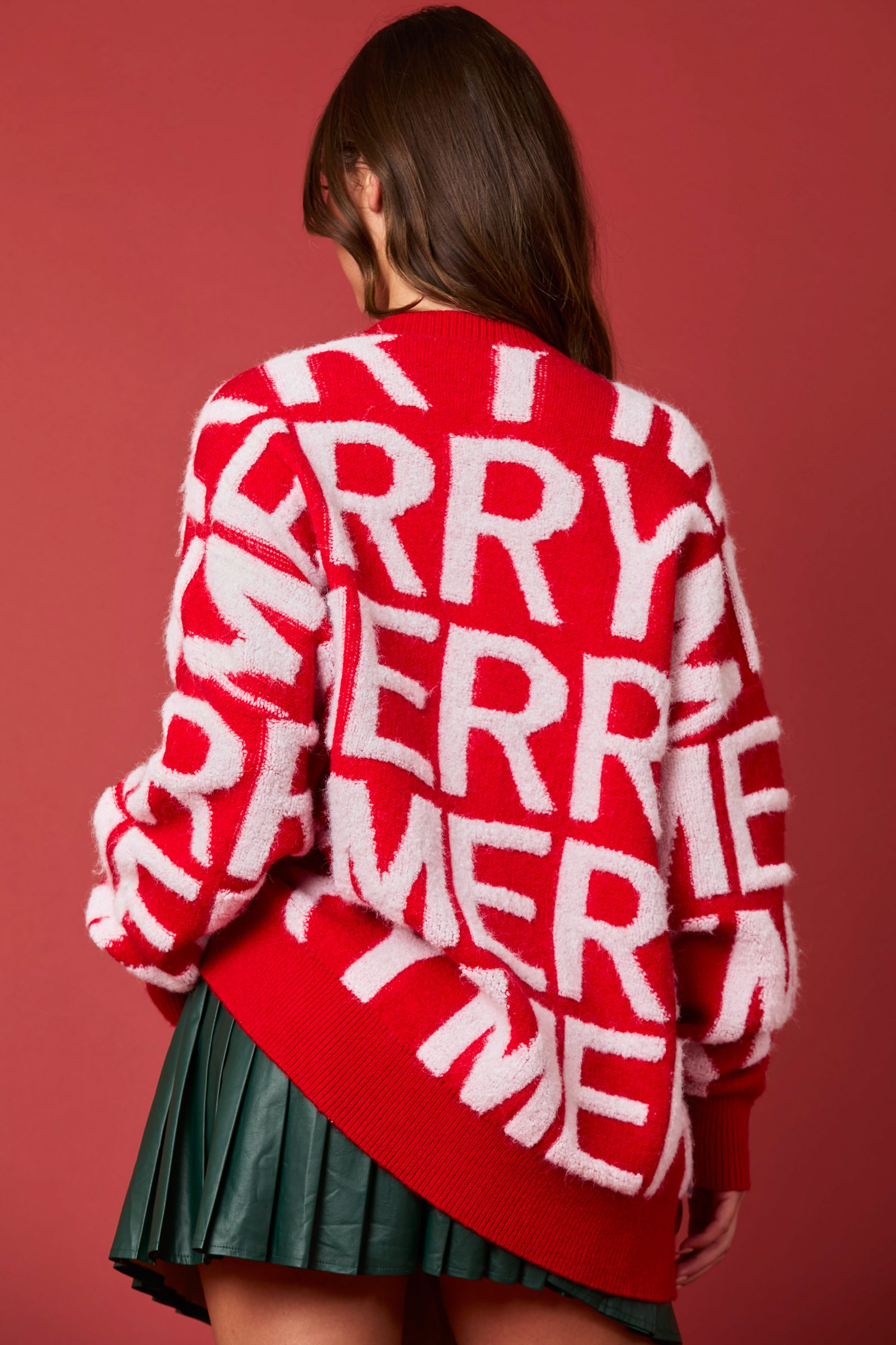 Autumn Winter Letter Graphic Loose Pullover Long Sleeved Top 8 Autumn Winter Letter Graphic Loose Pullover Long Sleeved Top - Image 8