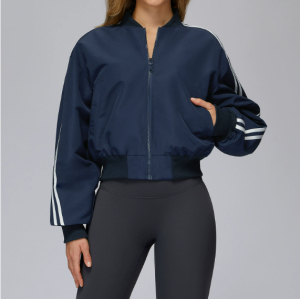 Loose Cotton Pocket Zipper Thermal Outdoor Mountaineering Running Top