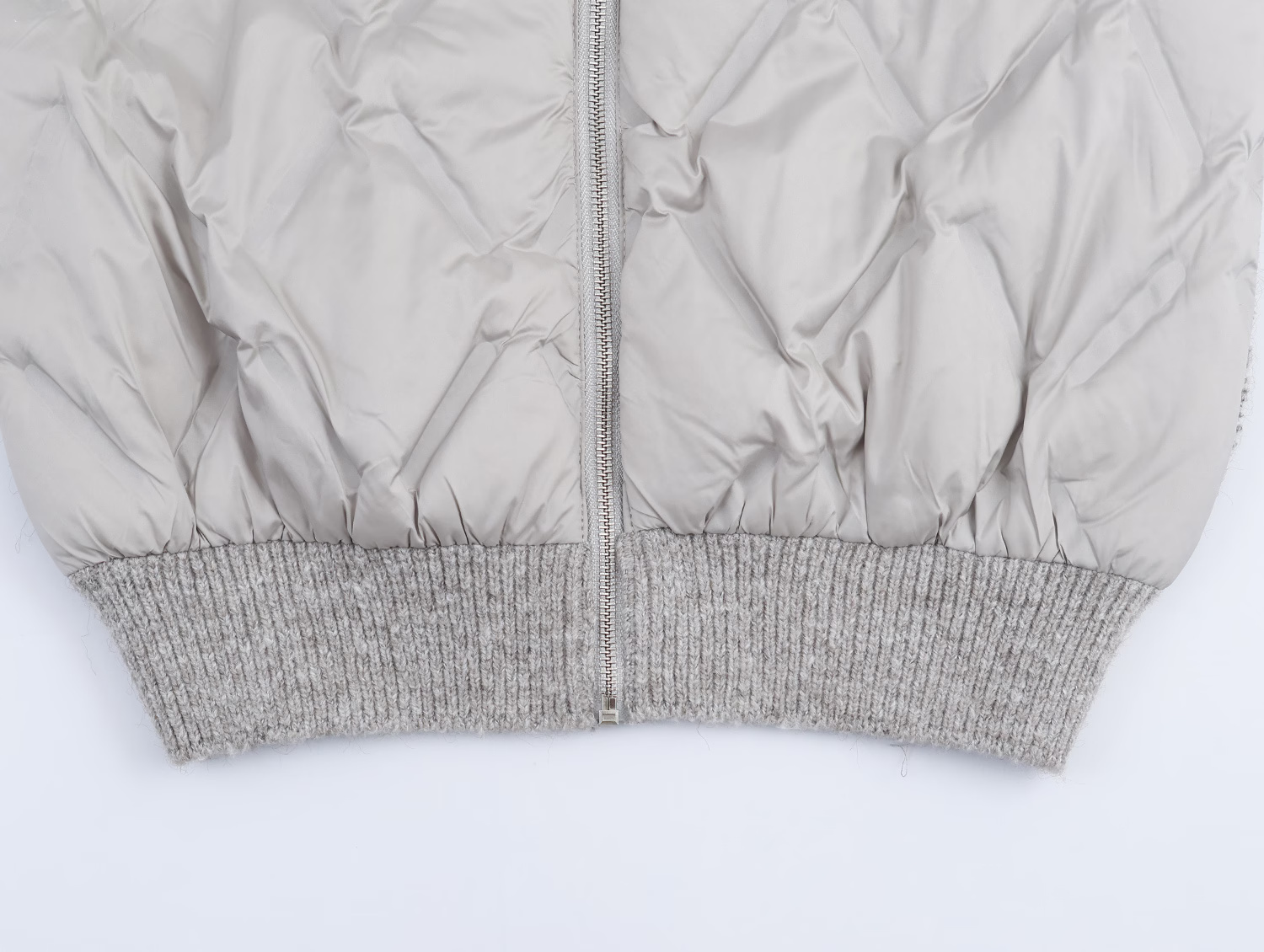 Winter Towel Needle Patchwork Stand up Collar Diamond Zipper Sleeveless Waistcoat Vest 9 Winter Towel Needle Patchwork Stand Up Collar Diamond Zipper Sleeveless Waistcoat Vest - Image 9