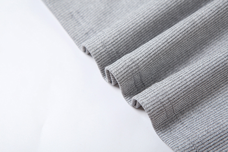 Autumn Casual Round Neck Solid Color Slim Fit I Shape Vest High Waist Shorts Suit 6 Autumn Casual Round Neck Solid Color Slim Fit I Shape Vest High Waist Shorts Suit - Image 6