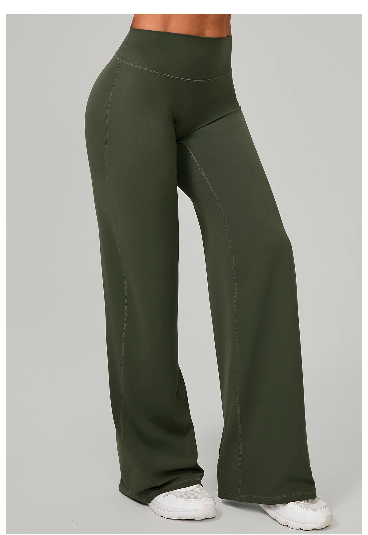 Autumn Sand Pilates Straight Yoga Pants All Match Loose Wide Leg Pants 10 Autumn Sand Pilates Straight Yoga Pants All Match Loose Wide Leg Pants - Image 10