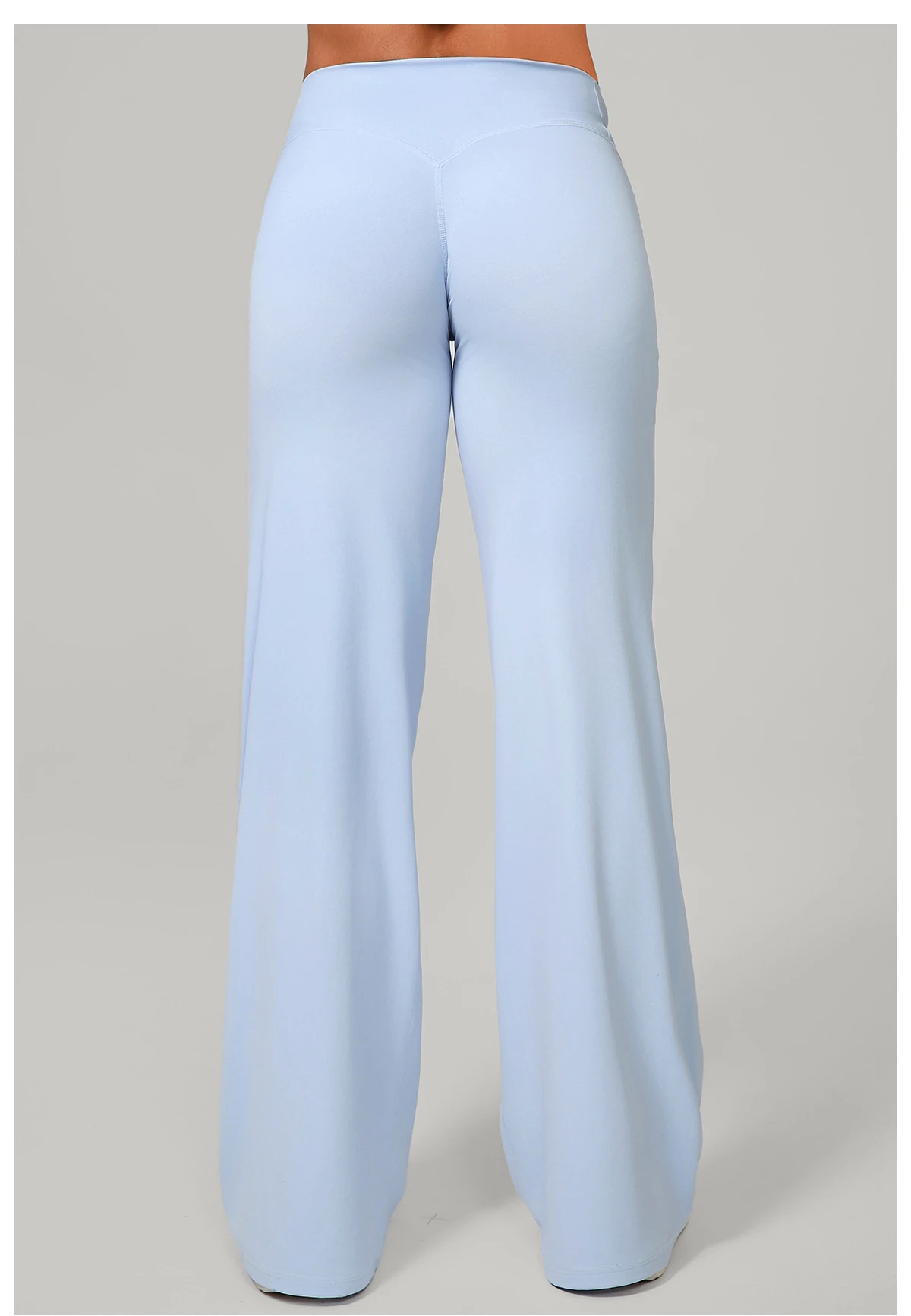 Autumn Sand Pilates Straight Yoga Pants All Match Loose Wide Leg Pants 4 Autumn Sand Pilates Straight Yoga Pants All Match Loose Wide Leg Pants - Image 4