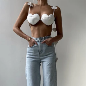 Summer  Cropped Super Short Personalized Love Camisole