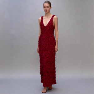Autumn Sweet Spicy Private Socialite Vest Type V Neck Dress