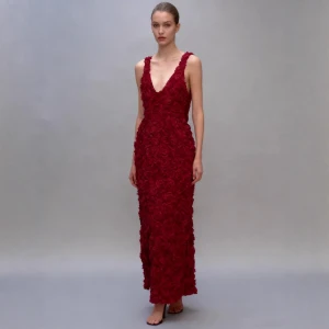 Autumn Sweet Spicy Private Socialite Vest Type V Neck Dress